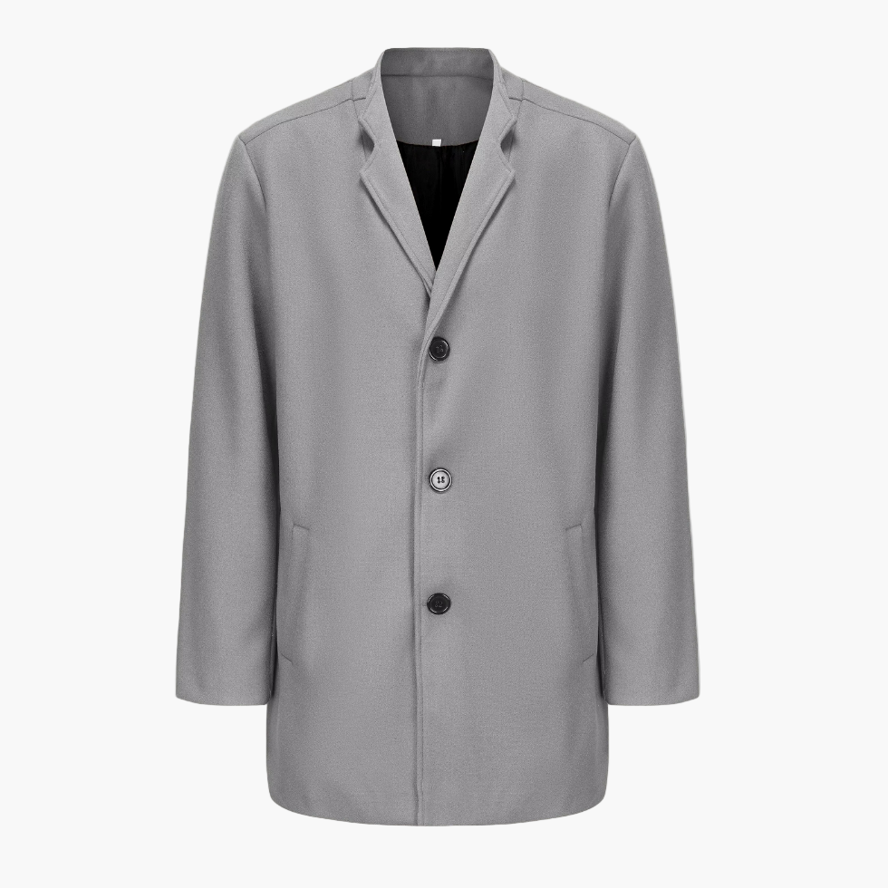 Herren Mantel im klassischen Blazer-Stil – Eleganter Alltagsmantel für Frühling und Übergangszeit