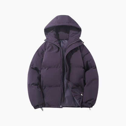 Herren Winter Steppjacke mit Kapuze – Modischer Outdoor Parka für kalte Tage