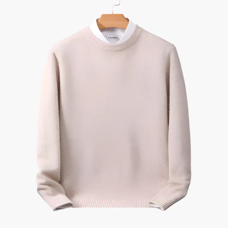 Herren Feinstrick Pullover mit Kragen | Eleganter Business & Freizeit Look