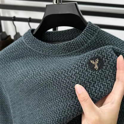 Andreas - Pullover mit feinem Strickmuster