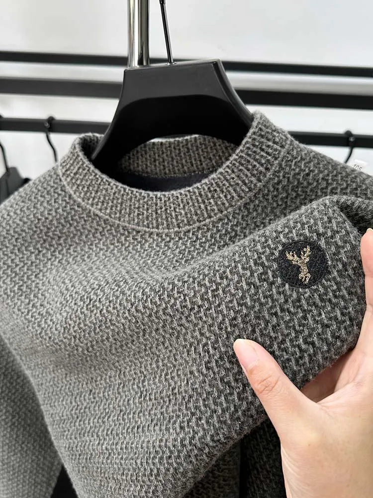 Andreas - Pullover mit feinem Strickmuster