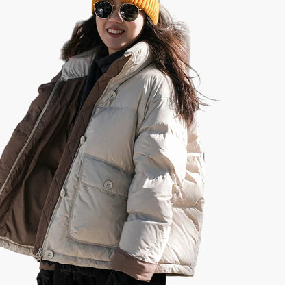 Damen Winter Daunenjacke – Modische Steppjacke für Alltag und Outdoor