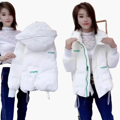 Damen Winter Steppjacke mit Kapuze – Modische Freizeitjacke, warm & bequem