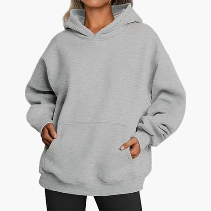 Damen Oversize Hoodie – Bequemer Kapuzenpullover für Alltag und Freizeit