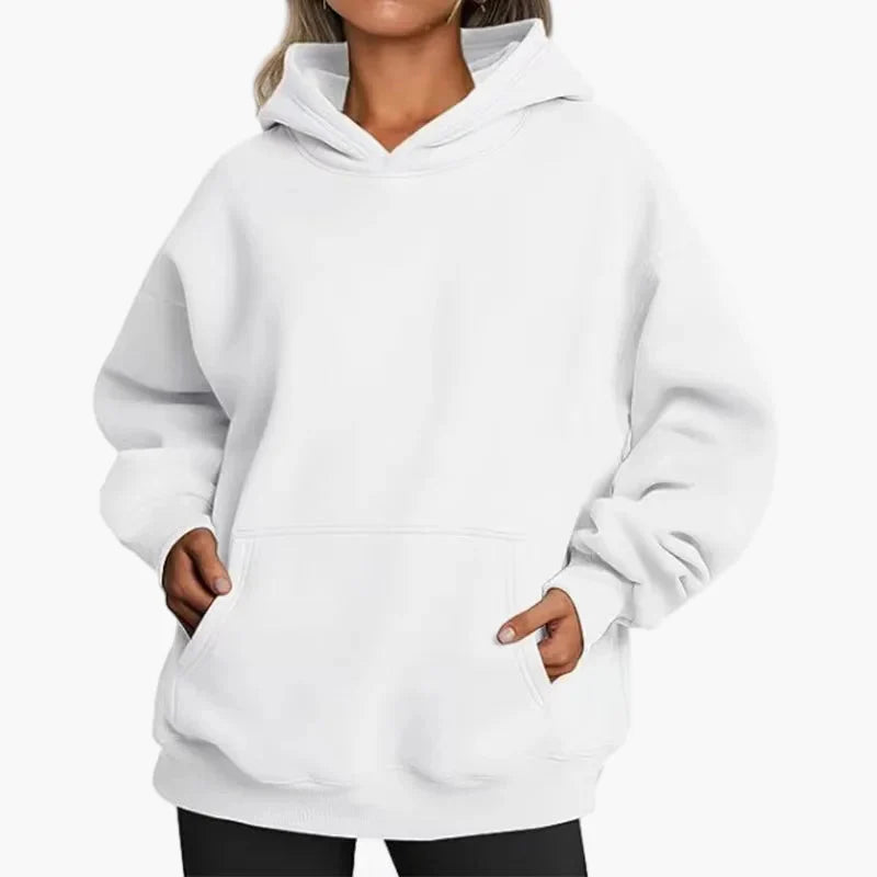 Damen Oversize Hoodie – Bequemer Kapuzenpullover für Alltag und Freizeit