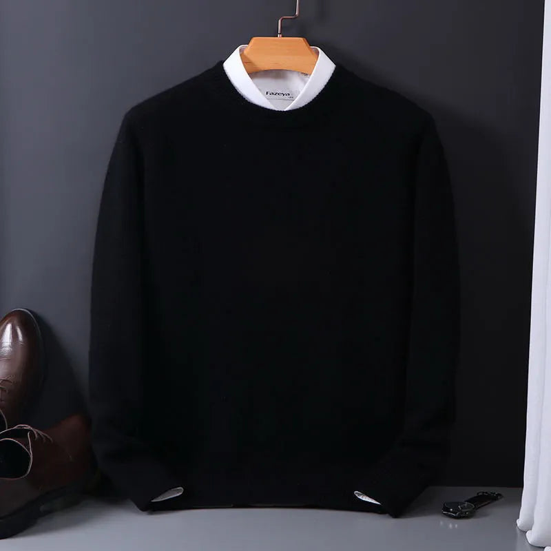 Andreas - Pullover mit Rundhalsausschnitt