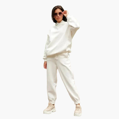 Damen Oversize Hoodie & Jogginghose Set – Bequemer Freizeitanzug im modernen Streetwear-Stil