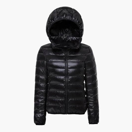 Damen Steppjacke mit Kapuze – Leichte Outdoorjacke für Alltag & Freizeit