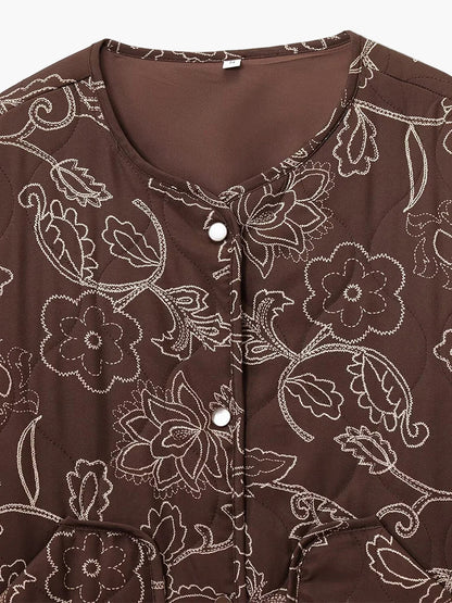 Damen Steppjacke im lockeren Casual-Style – Ideal für Alltag und Freizeit