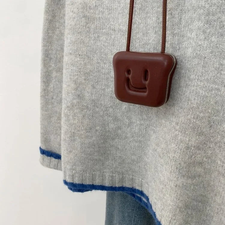 Damen Pullover im lässigen Herbststil mit Rundhalsausschnitt – Bequemer Basic-Strick für Alltag und Freizeit