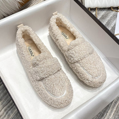 Damen Hausschuhe Plüsch Komfort Stil – Elegante und Bequeme Slipper für Zuhause