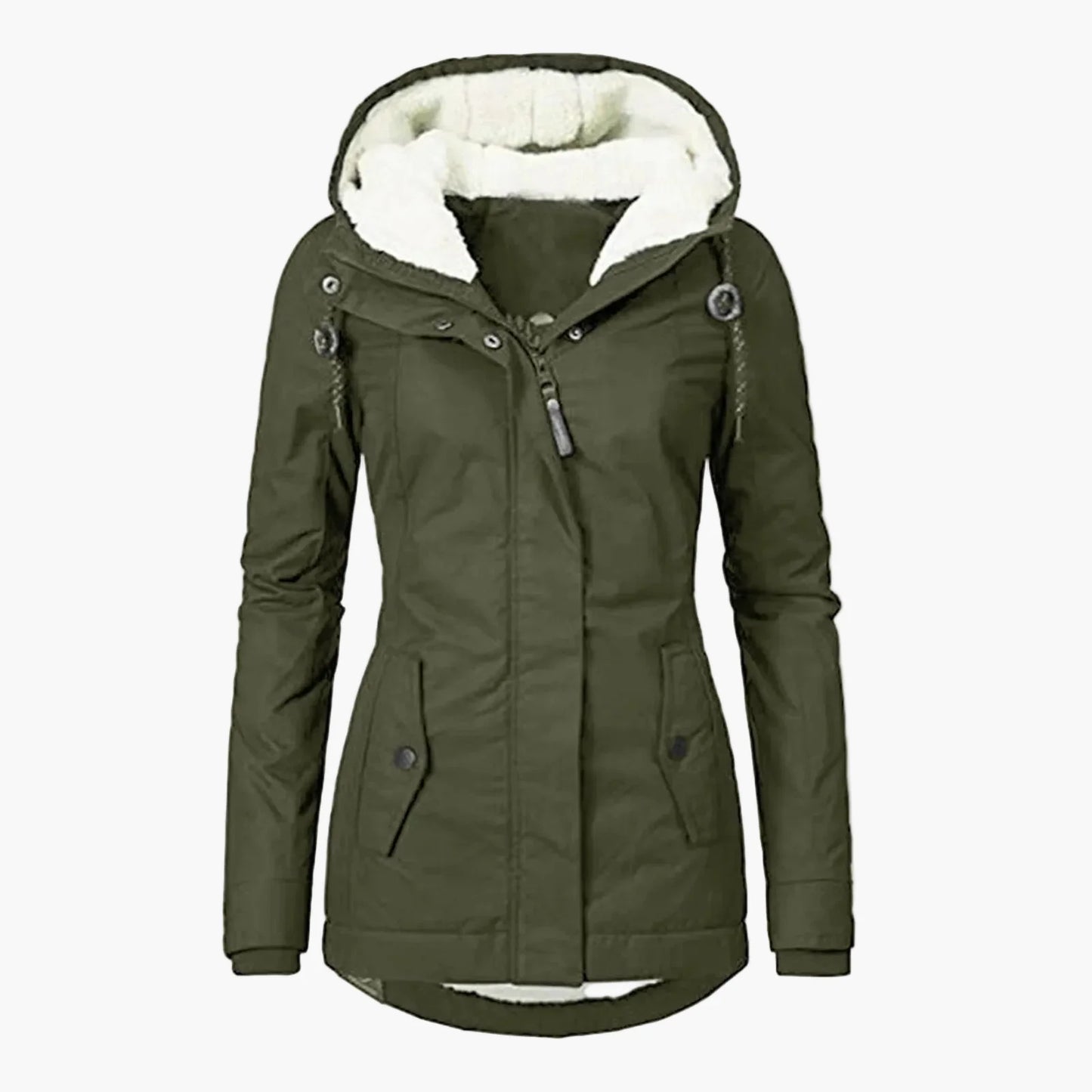 Damen Winterjacke mit Kapuze – Modischer Parka für kalte Tage, vielseitig und warm
