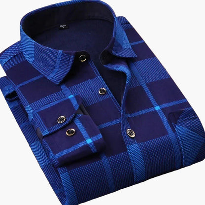 Herren Flanellhemd Kariert – Freizeit & Alltag – Klassischer Stil