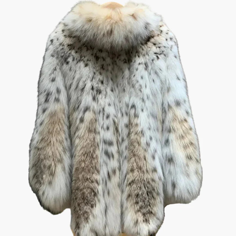 Damen Luxus Winter Pelzmantel – Eleganter Mode-Klassiker für stilvolle Anlässe