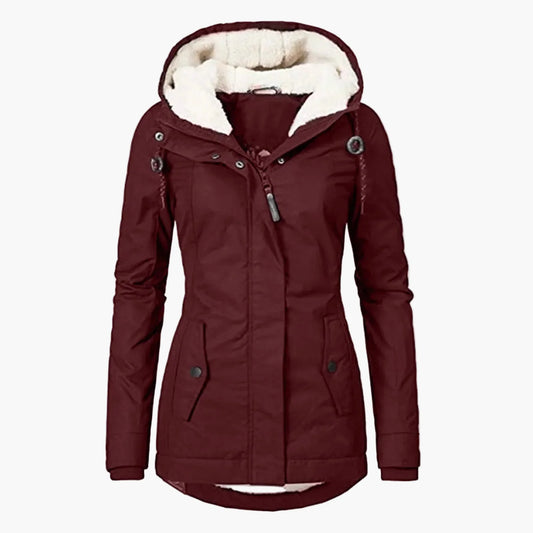 Damen Winterjacke mit Kapuze – Modischer Parka für kalte Tage, vielseitig und warm