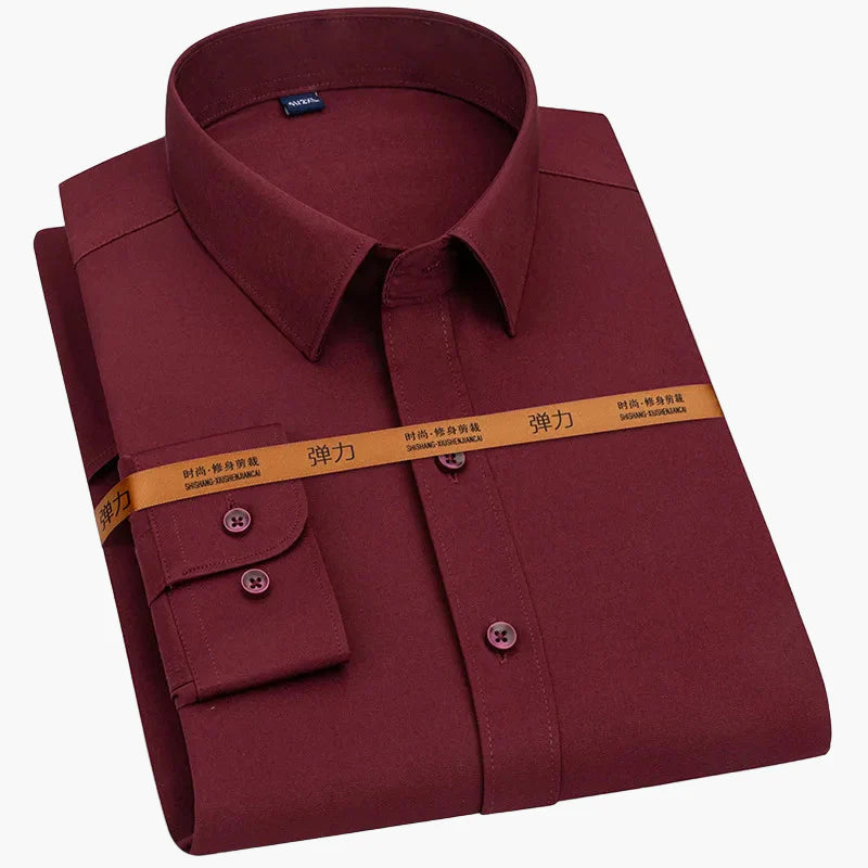 Herren Business Freizeithemd – Elegantes Langarm Hemd für Büro & Alltag