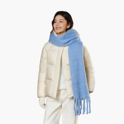 Damen Steppjacke mit Kapuze – Winter Outdoor Freizeitjacke, lässiger Stil