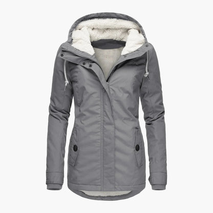 Damen Winterjacke mit Kapuze – Modischer Parka für kalte Tage, vielseitig und warm