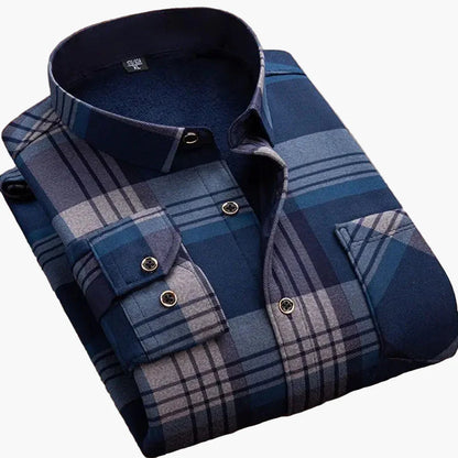 Herren Flanellhemd Kariert – Freizeit & Alltag – Klassischer Stil