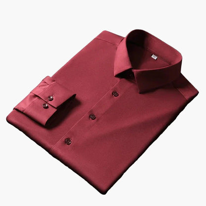 Herren Business Hemd – Klassisches Langarmhemd für Büro und Alltag