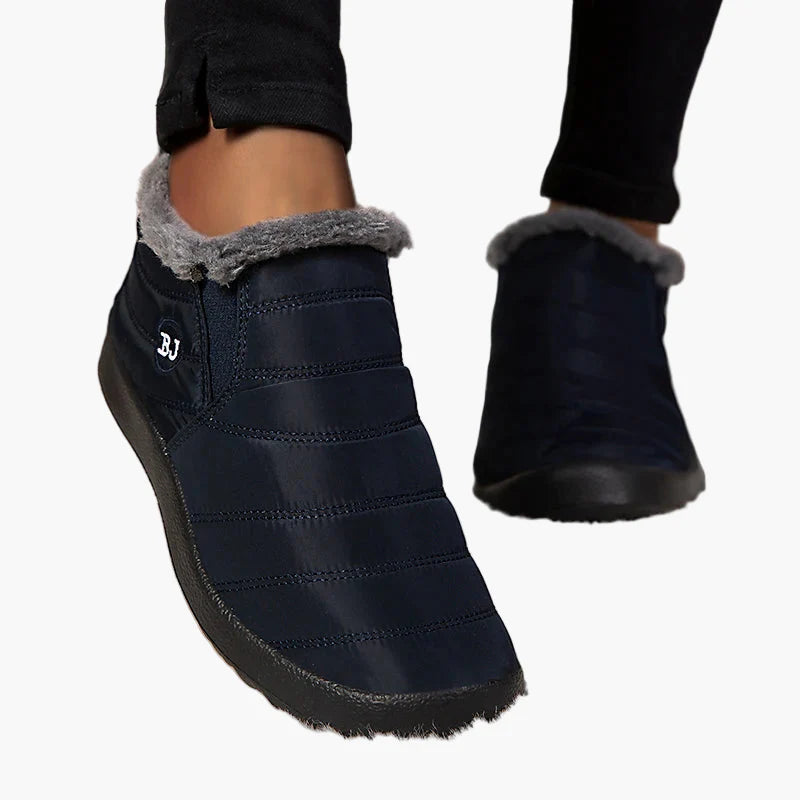 Damen Winter-Hausschuhe Warm Gefüttert Komfort Outdoor-Slipper