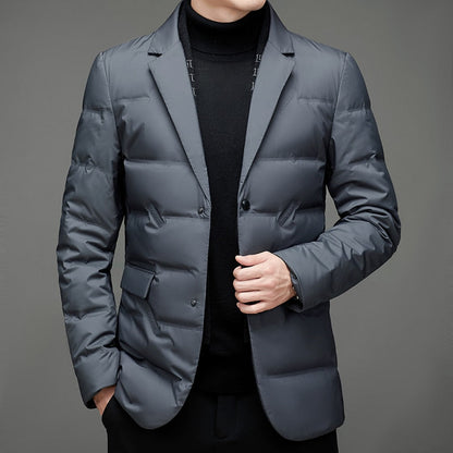 Herren Steppblazer Elegant & Gefüttert – Perfekt für Business & Freizeit