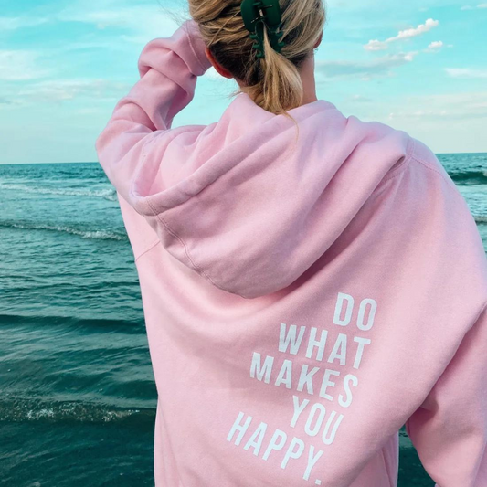 Damen Kapuzenpullover mit Spruchdruck – Lässiger Sweater für Freizeit & Outdoor