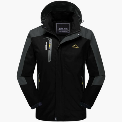 Damen Outdoorjacke Winddicht Wasserdicht Atmungsaktiv für Wandern und Camping