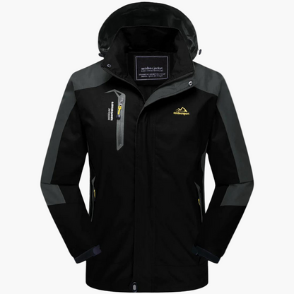 Damen Outdoorjacke Winddicht Wasserdicht Atmungsaktiv für Wandern und Camping