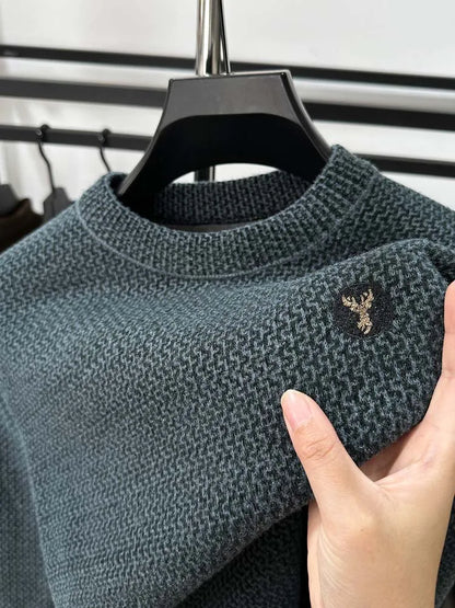 Andreas - Pullover mit feinem Strickmuster