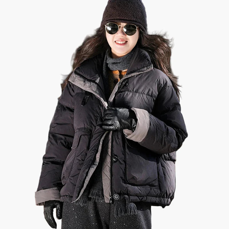 Damen Winter Daunenjacke – Modische Steppjacke für Alltag und Outdoor