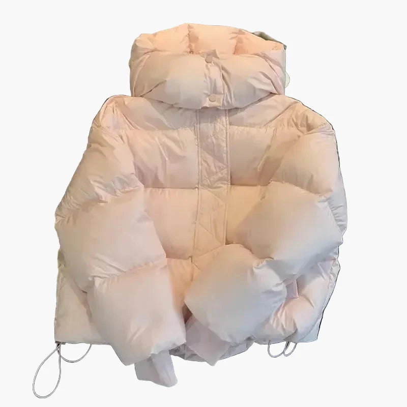 Damen Steppjacke Winter Kapuzenjacke Warm Gepolstert Outdoor Freizeit