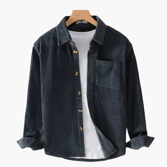 Herren Cordhemd Modern Freizeit Stil – Lässiges Overshirt für Alltag & Büro