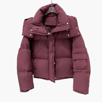 Damen Winter Steppjacke Kurz Geschnitten – Modische Übergangsjacke für Alltag und Freizeit