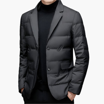 Herren Steppblazer Elegant & Gefüttert – Perfekt für Business & Freizeit