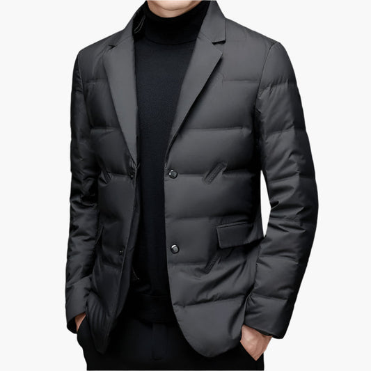 Herren Steppblazer Elegant & Gefüttert – Perfekt für Business & Freizeit