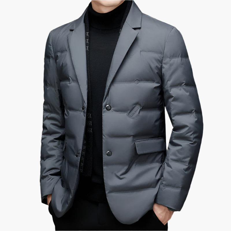 Herren Steppblazer Elegant & Gefüttert – Perfekt für Business & Freizeit