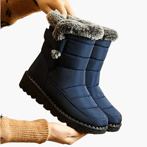 Damen Winterstiefel Warm Gefüttert Wasserdicht Rutschfest Alltag Outdoor