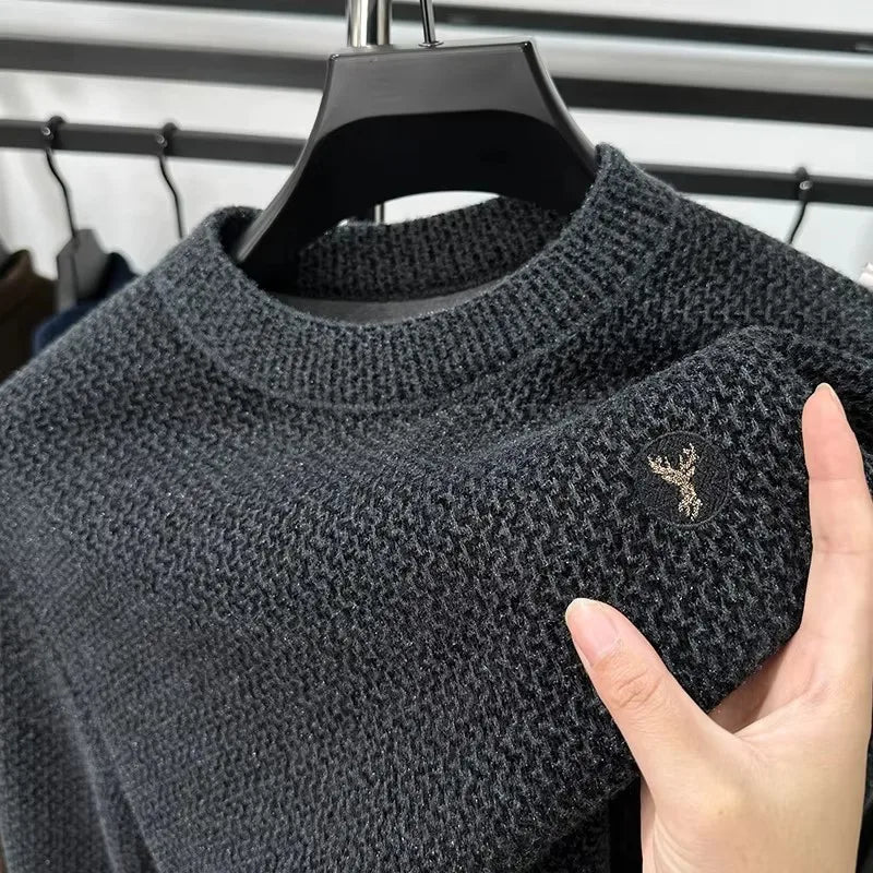 Andreas - Pullover mit feinem Strickmuster