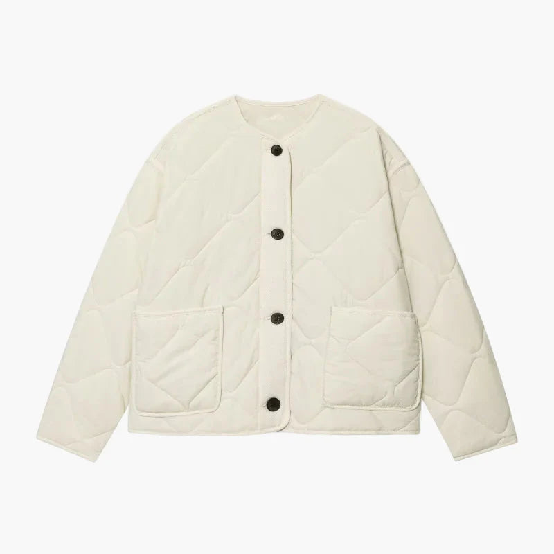 Damen Steppjacke – Modischer, leichter Übergangs-Cardigan für Alltag und Freizeit