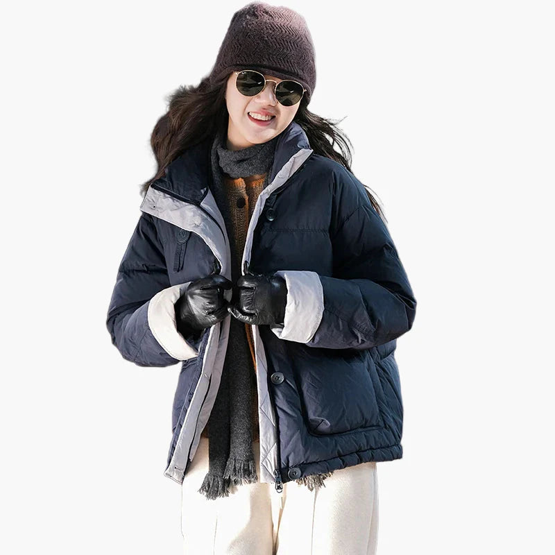Damen Winter Daunenjacke – Modische Steppjacke für Alltag und Outdoor