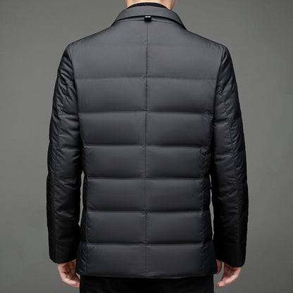 Herren Steppblazer Elegant & Gefüttert – Perfekt für Business & Freizeit