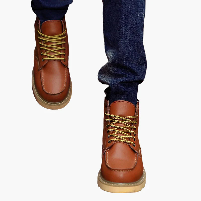 Herren Retro Winterstiefel – Modische Outdoor Boots für Freizeit & Alltag