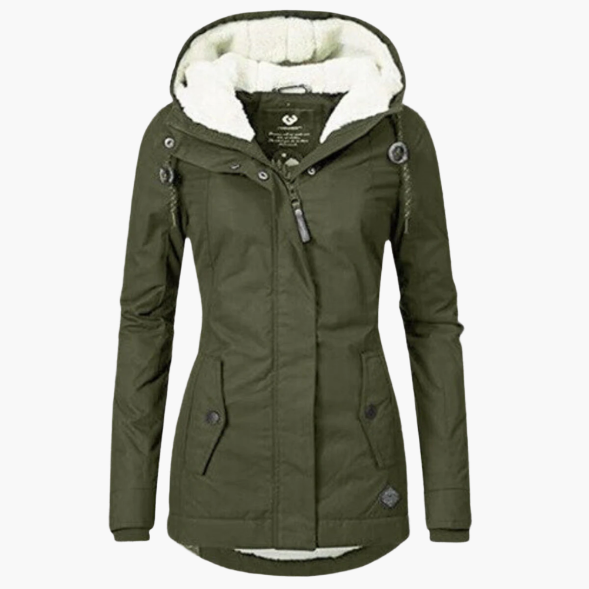 Damen Winter Parka mit Kapuze – Kuscheliger Sherpa-Hoodie für Outdoor & Alltag