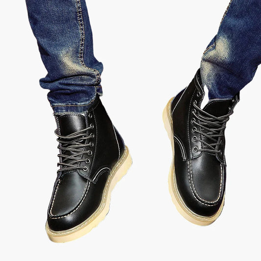 Herren Retro Winterstiefel – Modische Outdoor Boots für Freizeit & Alltag