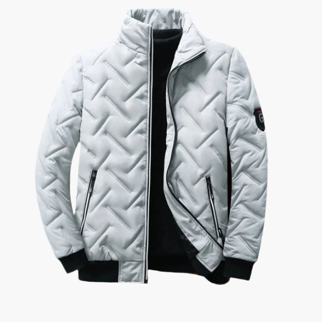 Herren Steppjacke für Alltag und Freizeit – Modern, Warm, Vielseitig