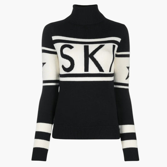 Damen Skirollkragenpullover – Eleganter Winterpullover für Skifahren & Après-Ski