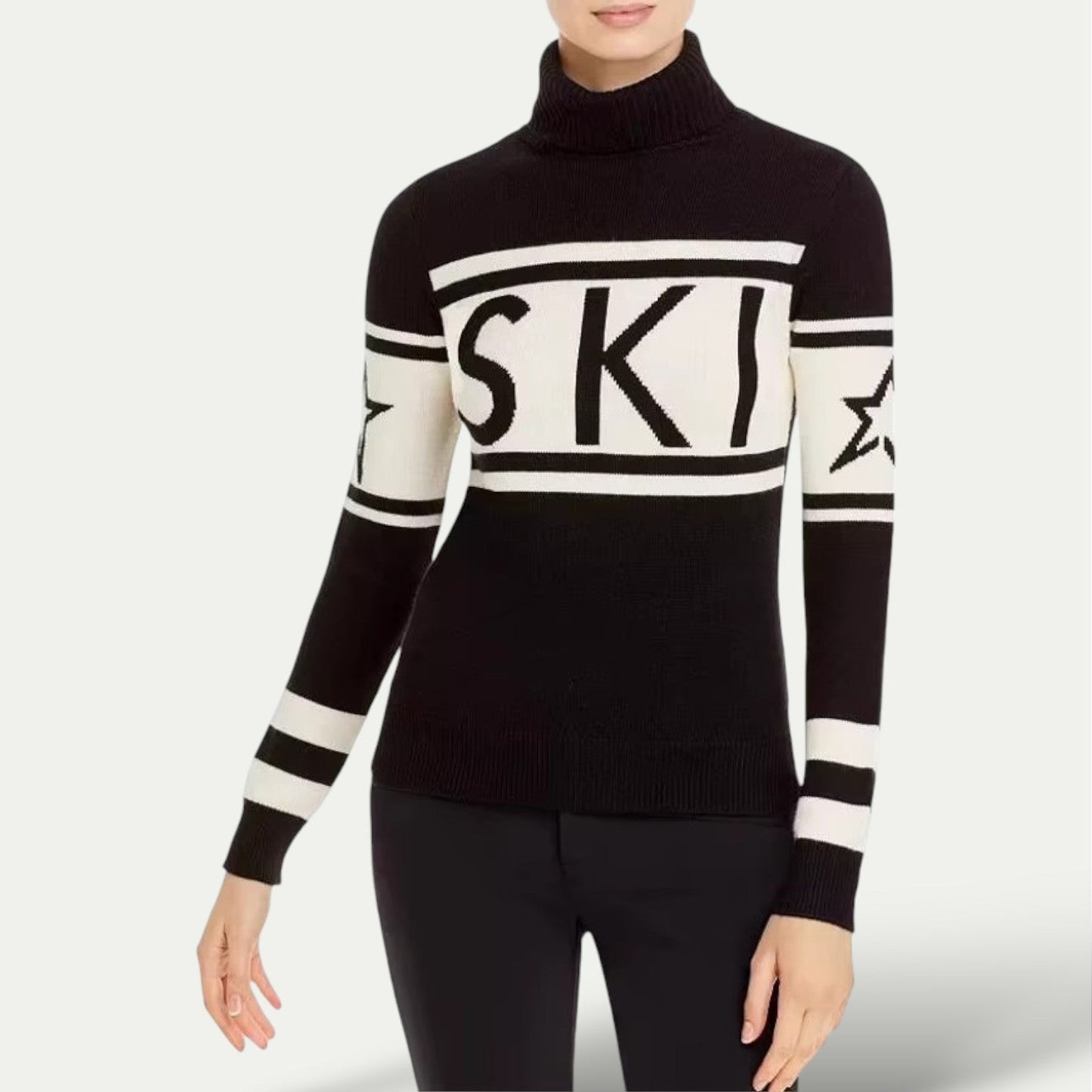 Damen Skirollkragenpullover – Eleganter Winterpullover für Skifahren & Après-Ski