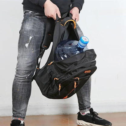 Herren Multifunktionaler Business Rucksack – Wasserdichter Oxford Schul- & Laptoprucksack für Alltag, Reisen & Arbeit