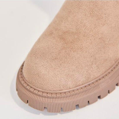 Damen Winter-Boots mit Warmfutter und rutschfester Sohle – Modische Stiefel für Alltag und Outdoor